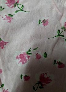 Floral Smocked Pink Dress – Soft &amp; Stylish