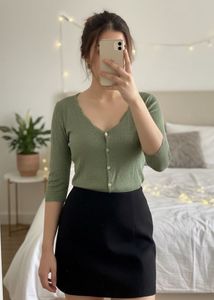 Retro Shimmer Green Top, Disco top