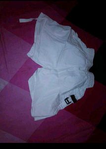 White Champion Shorts