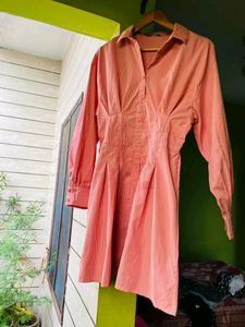 Zudio red dress