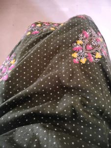 Green Polka Dot Kurta