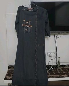 Combo of kurti & black branded  jeans