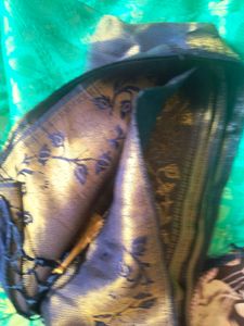 Teal Blue Sari Blouse