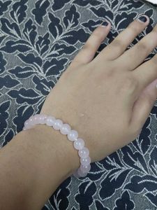 Bracelet Pink Beaded