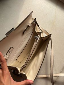 Hermes White Bag
