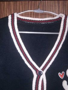 Cute Navy Cardigan