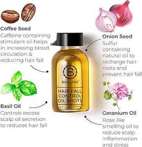 Brillare Hair Fall Control Oil Shots - Pack Of 2