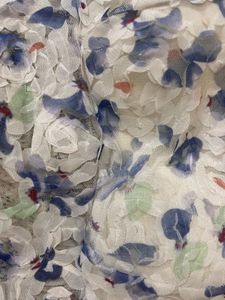 Floral Textured Crop Top 🌸