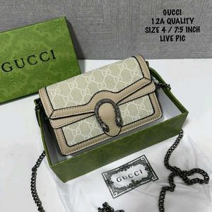 GUCCI DIONYSUS SUPER MINI GG BAG WITH BOX