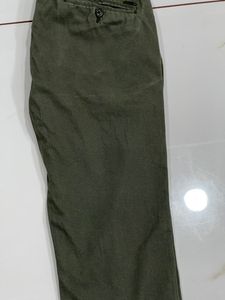 CODE Patterned Flat Trouser