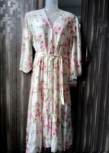 Cotton Floral Dress