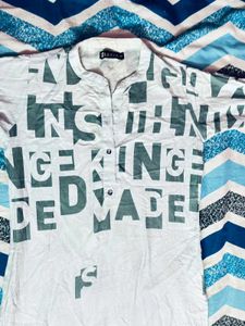 Unique Graphic Print Dress