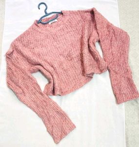 🎁Buy2 Get2 Free Oversized Crop Sweater D