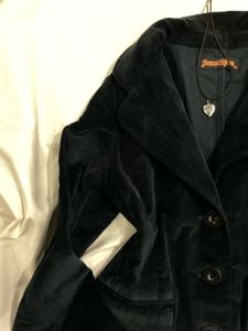 Navy Blue Fitted Blazer