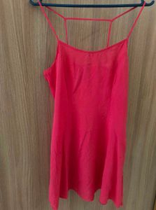 H&amp;M Coral Mini Dress