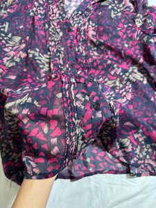 Floral Print Blouse