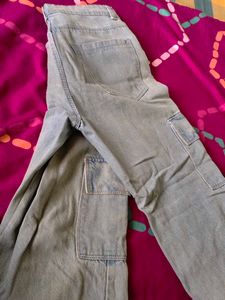 Blue Baggy Jeans
