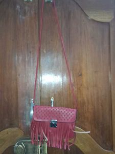 Fringed Crossbody Bag