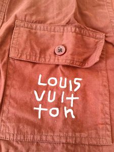 Louis Vuitton Maroon Button Up