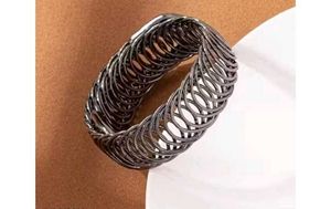 Unique Silver Tone Bracelet