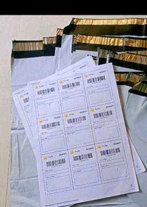 50 Labels &amp; Bags +40 Thank You Notes