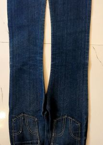 Vintage denim baggy jeans for women