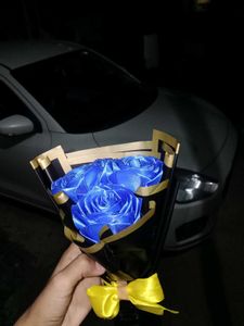 Blue Rose Bouquet