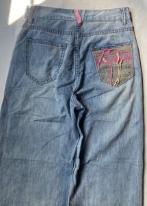 Light Wash Wide Leg Jeans