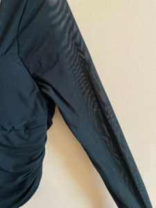 padded Long Sleeve Top