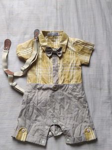 Baby Boy Outfit with Bowtie