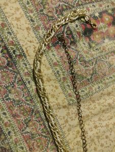 Gold &amp; Pearl Chain Waist Belt/Chain