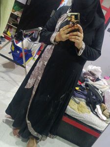 Rarely Used Full Flair Abya With Duptta