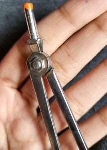 Silver Adjustable Compass