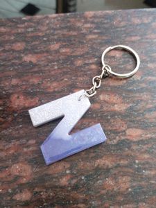 N Letter Keychain