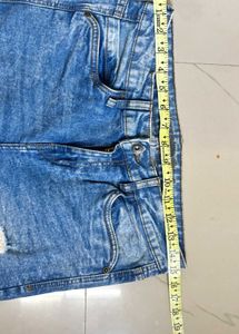 New Distressed Denim Jeans