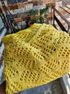 Yellow Knit Sweater