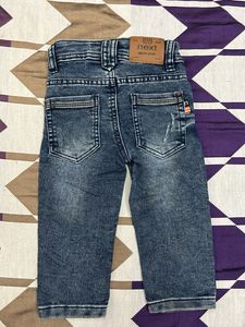 Next.82 Boys&#39; Distressed Dark Wash Jeans