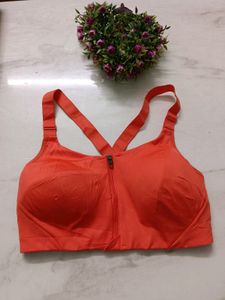 FRONT ZIP SPORTS BRA