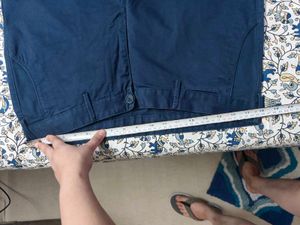 Nav Blue Peter England Pants