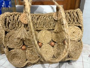 Hand Woven Jute Bag