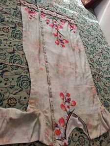 Floral Print Pakistani Suit