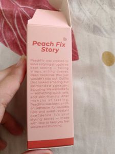 Peach Cloth Fixer Glue