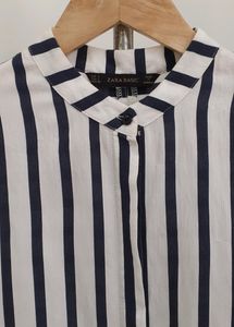 Zara Basic Striped Shirt