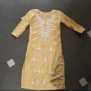 Elegant Yellow Kurta