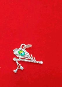 Krishna Flute Pendant(silver pandal)