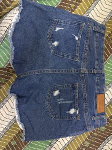 ONLY Distressed Denim Shorts