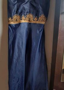 Silk Floor Length Gown