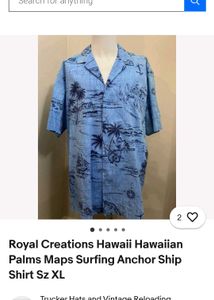 Royal Creations Hawaiian Shirt