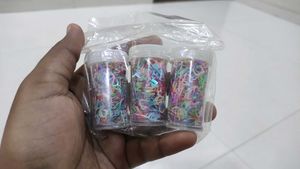 Multi Colour Alphabet Resin Fillers - 3 Jars