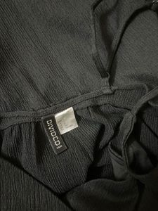 H&amp;m Short Black Dress